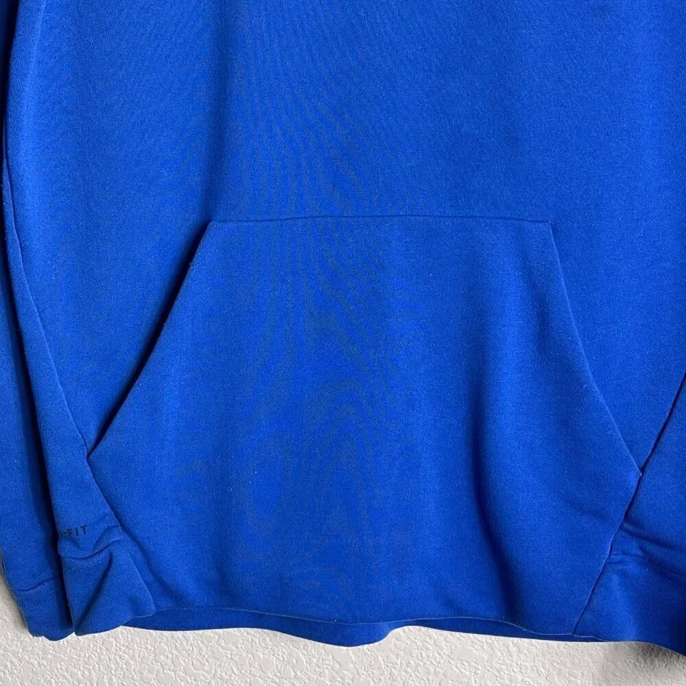 Nike Blue Hoodie with White Swoosh – Women’s Medium